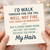 Funny Love Card - I'd Walk Through Fire For You (Well, Not Fire) Humid Room Hair Joke - Anniversary or Valentine's Day Card for Partner, Boyfriend, Girlfriend, Husband or Wife