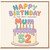 52nd Birthday Card for Mum, Happy Birthday to the Most Awesome Mum Card