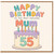 55th Birthday Card for Mum, Happy Birthday to the Most Awesome Mum Card