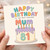 Mum 81st Birthday Card, Happy Birthday to the Most Awesome Mum