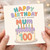 Mum 100th Birthday Card, Happy Birthday to the Most Awesome Mum