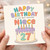 27th Birthday Card for Niece, Awesome Birthday Card