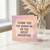 Thank You Card - 'Thank You for Joining Me on This Great Adventure' - Pastel Brush Design - Appreciation Greeting Card
