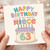 Niece 63rd Birthday Card, Happy Birthday to the Most Awesome Niece