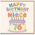 76th Birthday Card for Niece, Happy Birthday to the Most Awesome Niece Card