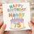 Nanny 75th Birthday Card, Happy Birthday to the Most Awesome Nanny