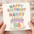 Nanny 86th Birthday Card, Happy Birthday to the Most Awesome Nanny Cake Design
