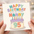 Nanny 95th Birthday Card, Happy Birthday to the Most Awesome Nanny Card