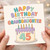 45th Birthday Card for Granddaughter - To the Most Awesome Granddaughter
