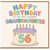 56th Birthday Card for Granddaughter, Happy Birthday to the Most Awesome Granddaughter