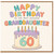 60th Birthday Card for Granddaughter, Happy Birthday to the Most Awesome Granddaughter