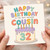 32nd Birthday Cousin Card, To The Most Awesome Cousin