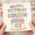 41st Birthday Card for Cousin, Happy Birthday to the Most Awesome Cousin Card