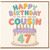 47th Birthday Card for Cousin, Happy Birthday to the Most Awesome Cousin