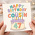47th Birthday Card for Cousin, Happy Birthday to the Most Awesome Cousin