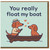 You Really Float My Boat Love Card - Cute Dogs in a Rowboat with Hearts - Romantic Anniversary or Valentine’s Day Card for Partner