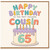 65th Birthday Cousin Card, To The Most Awesome Cousin Birthday Card