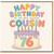 76th Birthday Card for Cousin