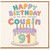 Cousin 91st Birthday Card