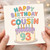 93rd Birthday Cousin Card, To The Most Awesome Cousin Birthday Card