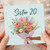 Sister 20th Birthday Card