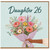Daughter 26th Birthday Card, Floral Bouquet Birthday Card
