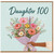 Daughter 100th Birthday Card
