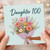 Daughter 100th Birthday Card