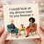 Funny Anniversary Card - I Could Look at My Phone Next to You Forever - Romantic Humour Love Card for Boyfriend, Girlfriend, Husband or Wife - Valentine’s Day, Birthday or Just Because