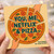 You, Me, & Pizza Funny Love Card - Anniversary or Valentine’s Day Greeting Card for Boyfriend, Girlfriend, Husband or Wife - Date Night Joke