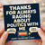 Funny Valentine's Day Card - Thanks for Always Raging About Politics With Me - Humorous Couples Card, Political Banter, Love for Partner, Boyfriend, Girlfriend or Spouse