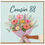 Cousin 88th Birthday Card, Floral Bouquet Card