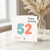 Sister 52nd Birthday Card, Happy Birthday Balloon Design