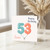 Sister 53rd Birthday Card, Happy Birthday Balloon Design