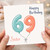 Sister 69th Birthday Card