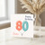 Sister 80th Birthday Card