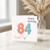 Sister 84th Birthday Card, Happy Birthday Balloon Number Design