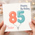 85th Birthday Sister Card, Happy Birthday Balloon Number Design