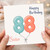 Sister Happy Birthday 88th Birthday Card