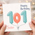 Sister 101st Birthday Card