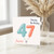 Auntie 47th Birthday Card, Happy Birthday Balloon Number Card