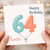 Auntie 64th Birthday Card, Happy Birthday Card for Auntie