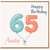 Auntie 65th Birthday Card