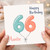 Auntie 66th Birthday Card