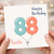 Auntie 88th Birthday Card