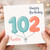 Auntie 102nd Birthday Card