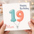 19th Birthday Card for Mum