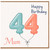 Mum 44th Birthday Card