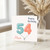 54th Birthday Card for Mum, Happy Birthday Balloon Design