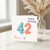 42nd Birthday Card for Niece, Happy Birthday Balloon Design